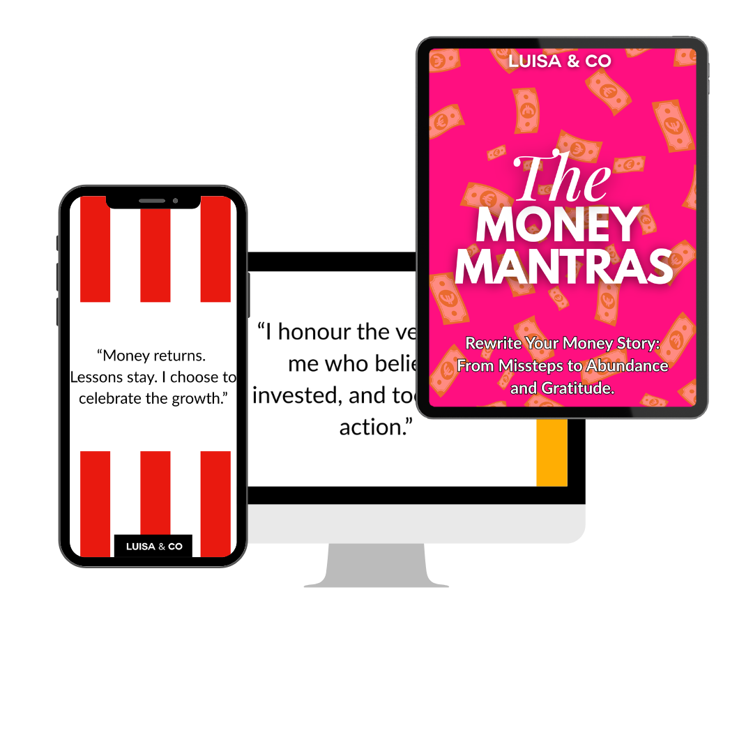 Money Mantra Affirmation Cards - Printable Abundance & Wealth Mindset Deck