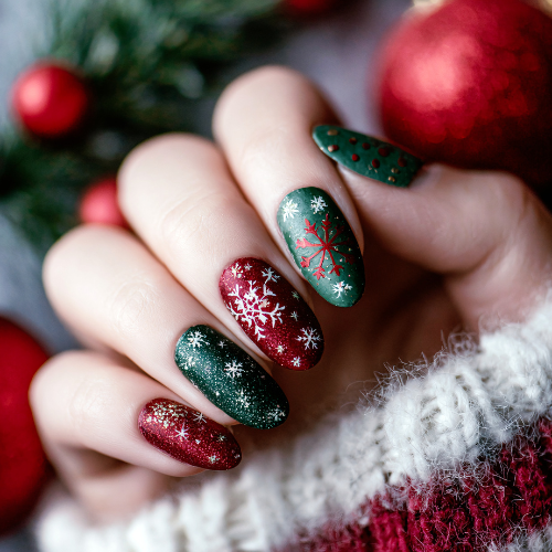 Christmas Nail Art Design Ideas