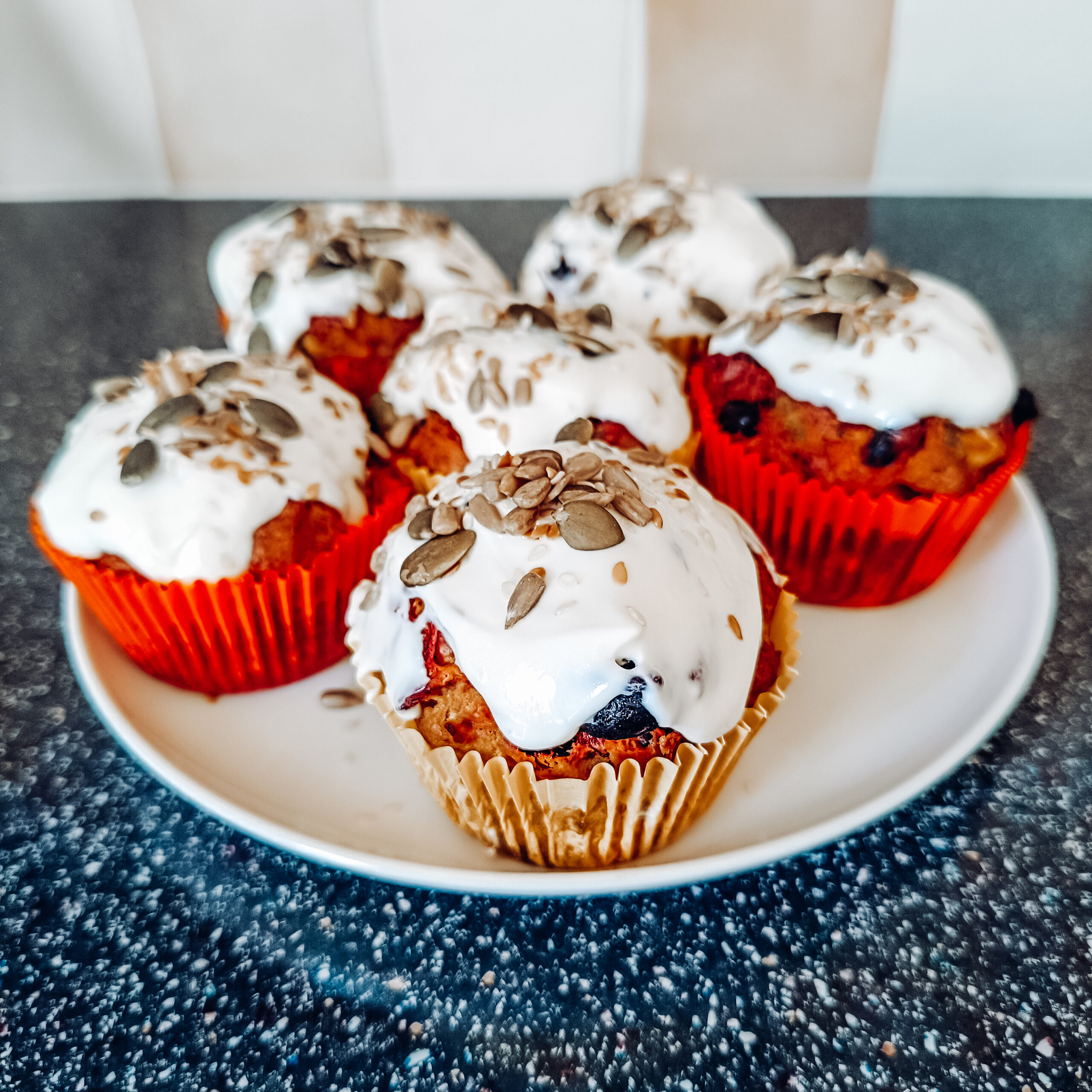 Healthy Carrot Cake Muffins Recipe