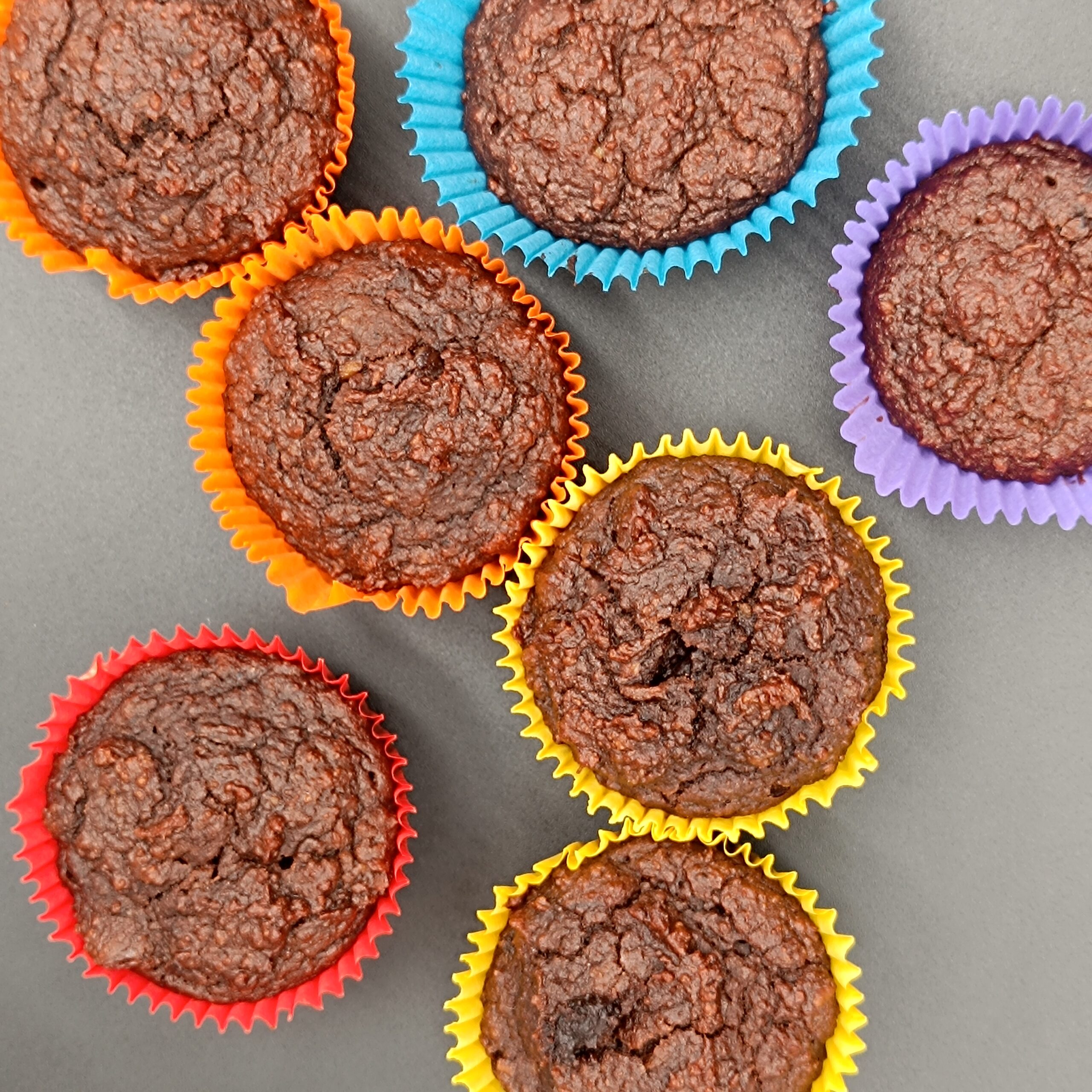 Healthy Chickpea Chocolate Muffins Recipe
