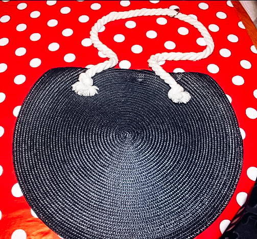 DIY placemat bag tutorial